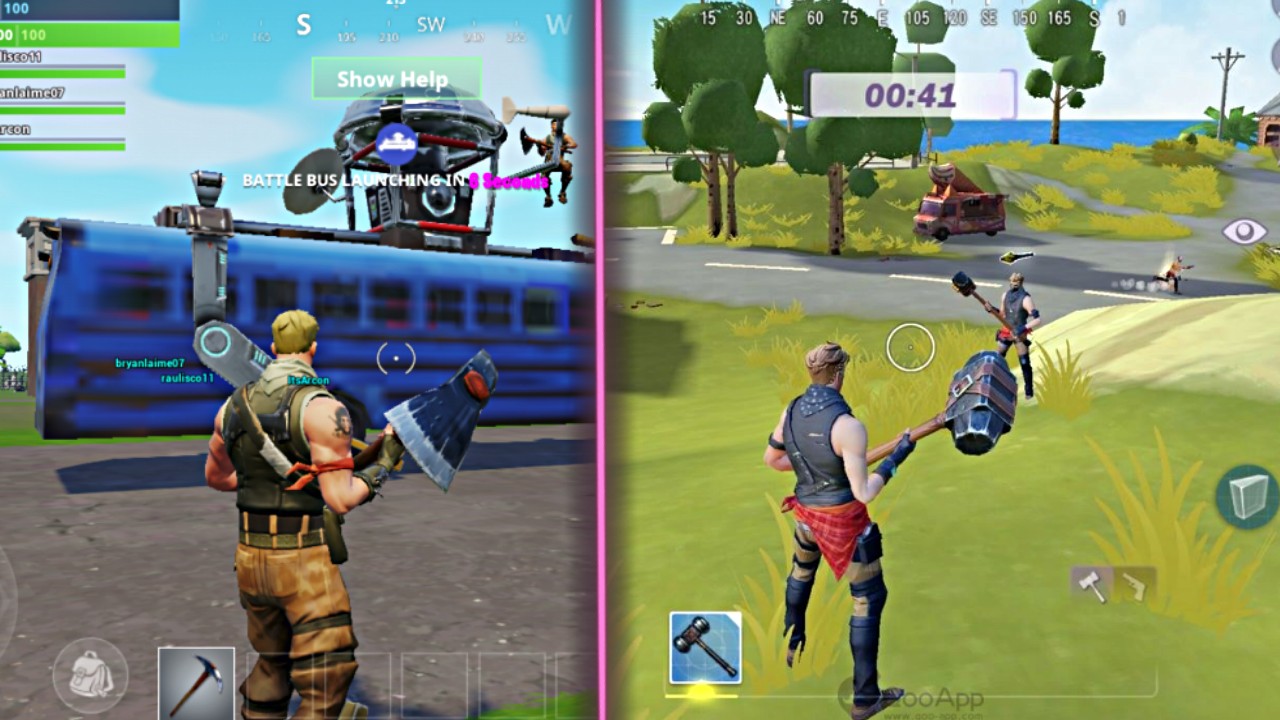 Top 5 Games Like FORTNITE on Android 2018