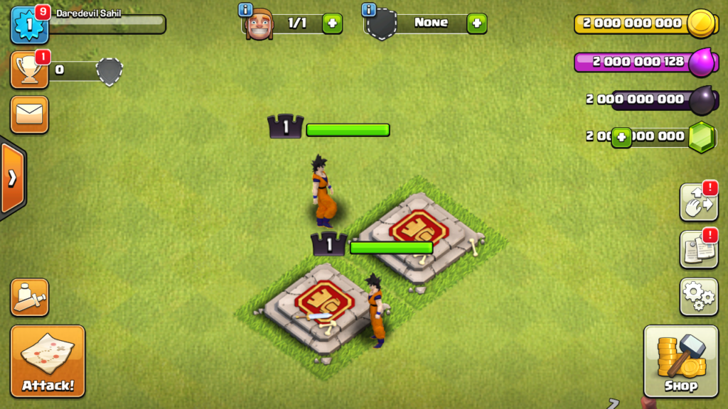 Download Clash Of Clans Private Server  [Goku in COC]