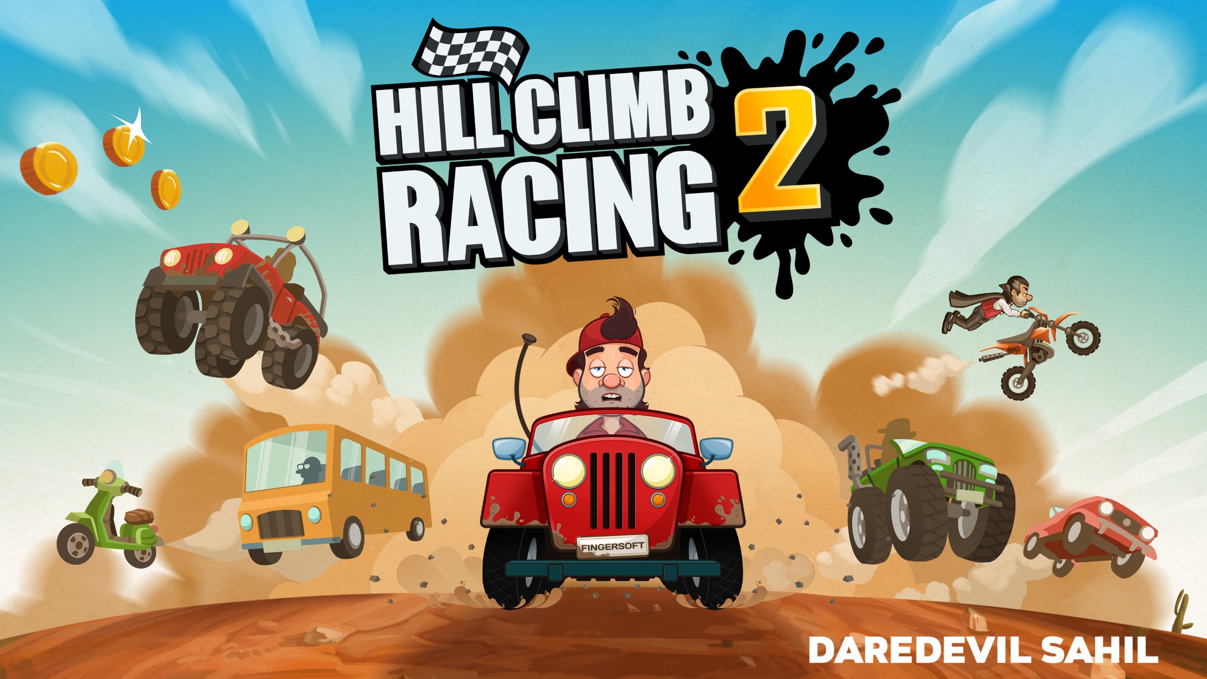 hill climb racing 2 mod apk download 2020