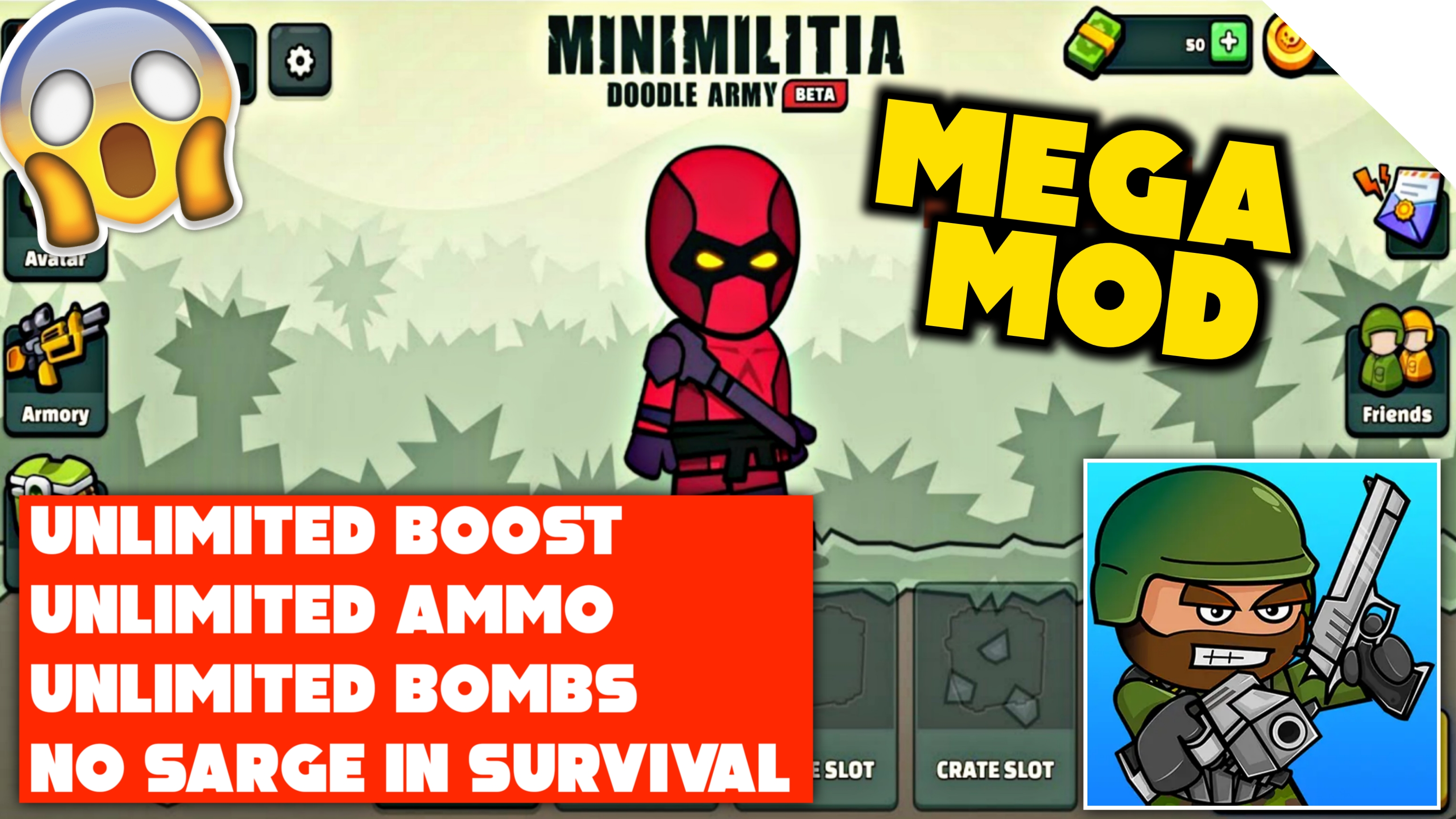 Mini Militia Mega Mod Apk 5 3 4 Daredevil Sahil