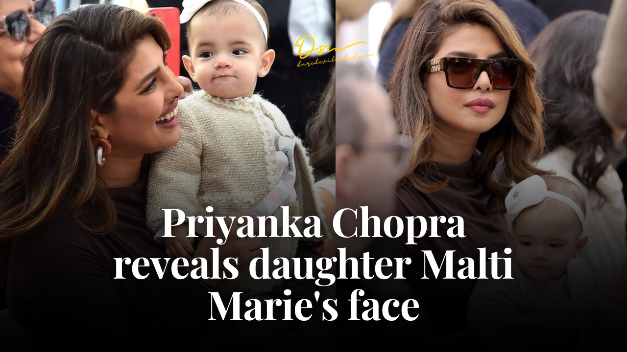 Priyanka Chopra reveals daughter Malti Marie's face